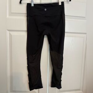 lululemon athletica black Leggings Size 4